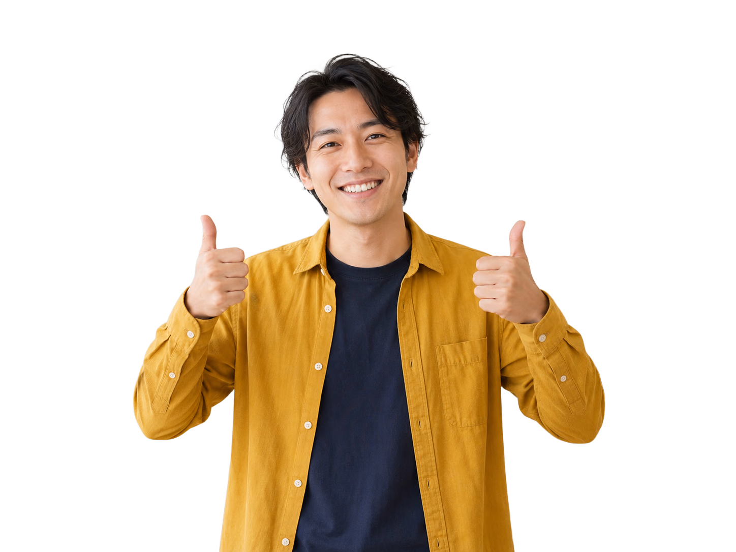 会話で使える表情セットに使う背景透過済み素材の例